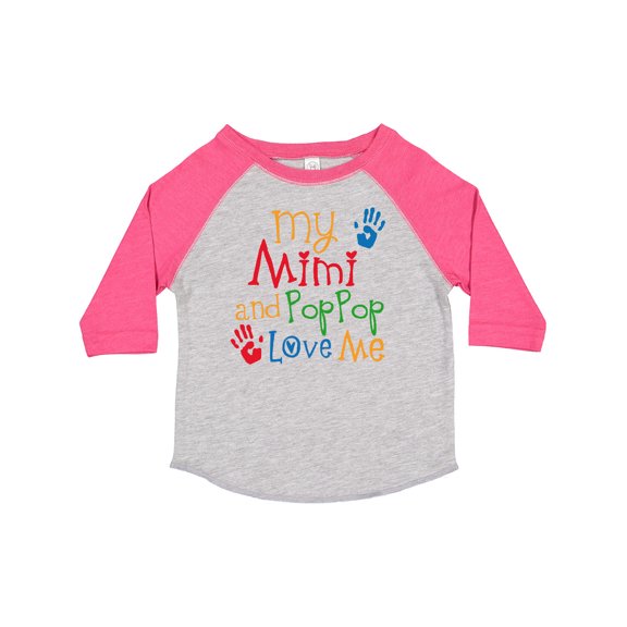 Inktastic Mimi and Poppop Love Me Boys or Girls Toddler T-Shirt