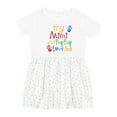 thumbnail image 1 of Inktastic Mimi and Poppop Love Me Girls Toddler Dress, 1 of 5
