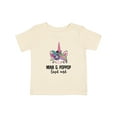 thumbnail image 1 of Inktastic Mimi and Poppop Love Me Unicorn Girls Baby T-Shirt, 1 of 5