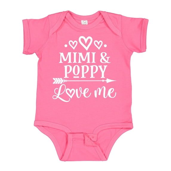 Inktastic Mimi and Poppy Love Me Baby Clothes Boys or Girls Baby Bodysuit