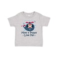 thumbnail image 1 of Inktastic Mimi and Poppy Love Me Grandchild Boys Baby T-Shirt, 1 of 5