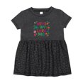 thumbnail image 1 of Inktastic Mimi and Poppy Love Me Granddaughter Girls Baby Dress, 1 of 5
