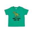 thumbnail image 1 of Inktastic Mimi and Poppy Love Me Grandson Boys Baby T-Shirt, 1 of 5