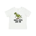 thumbnail image 1 of Inktastic Mimi and Poppy Love Me Grandson Boys Baby T-Shirt, 1 of 5
