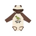 thumbnail image 1 of Inktastic Mimi and Poppy Love Me Grandson Boys Long Sleeve Baby Bodysuit, 1 of 5