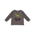 thumbnail image 1 of Inktastic Mimi and Poppy Love Me Grandson Boys Long Sleeve Toddler T-Shirt, 1 of 5