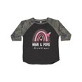 thumbnail image 1 of Inktastic Mimi and Pops Grandchild Rainbow Girls Toddler T-Shirt, 1 of 5