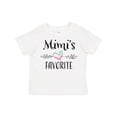 thumbnail image 1 of Inktastic Mimi's Favorite Heart Grandchild Boys or Girls Toddler T-Shirt, 1 of 5