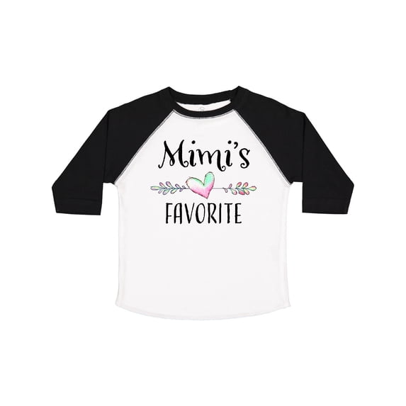 Inktastic Mimi's Favorite Heart Grandchild Boys or Girls Toddler T-Shirt