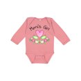 thumbnail image 1 of Inktastic Mimi's Girl- Heart Flowers Girls Long Sleeve Baby Bodysuit, 1 of 5