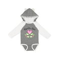 thumbnail image 1 of Inktastic Mimi's Girl- Heart Flowers Girls Long Sleeve Baby Bodysuit, 1 of 5