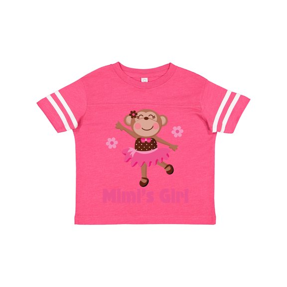 Inktastic Mimi's Girl Monkey Girls Toddler T-Shirt