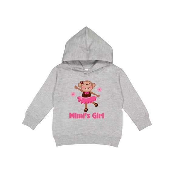 Inktastic Mimi's Girl Monkey Toddler Hoodie