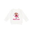 thumbnail image 1 of Inktastic Mimi's Girl Monkey Toddler Sweatshirt, 1 of 4