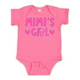 thumbnail image 1 of Inktastic Mimi's Girl Pink with Hearts Girls Baby Bodysuit, 1 of 5