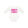 thumbnail image 1 of Inktastic Mimi's Girl Pink with Hearts Girls Long Sleeve Baby Bodysuit, 1 of 5