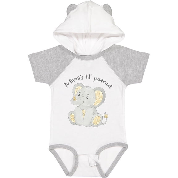 Inktastic Mimi's Lil' Peanut Boys or Girls Baby Bodysuit