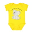thumbnail image 1 of Inktastic Mimi's Lil' Peanut Boys or Girls Baby Bodysuit, 1 of 5
