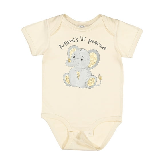 Inktastic Mimi's Lil' Peanut Boys or Girls Baby Bodysuit
