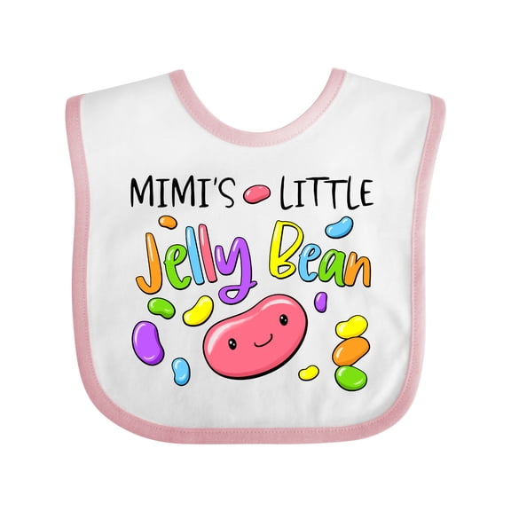 Inktastic Mimi's Little Jellybean Cute Easter Candy Boys or Girls Baby Bib
