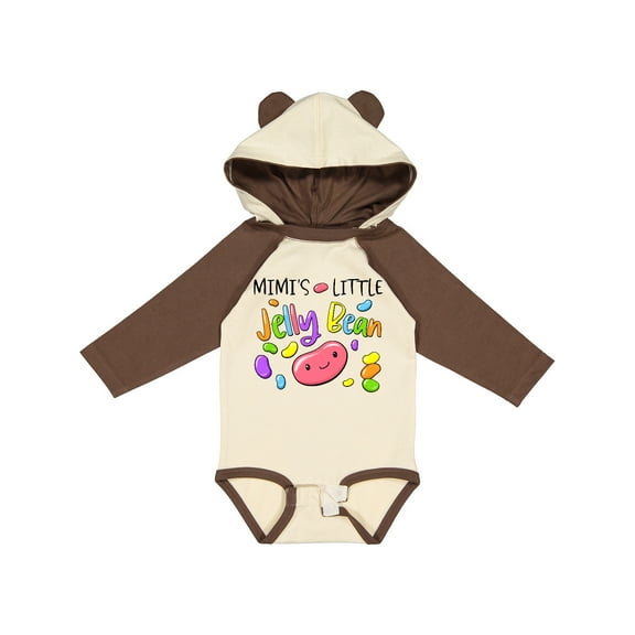Inktastic Mimi's Little Jellybean Cute Easter Candy Boys or Girls Long Sleeve Baby Bodysuit