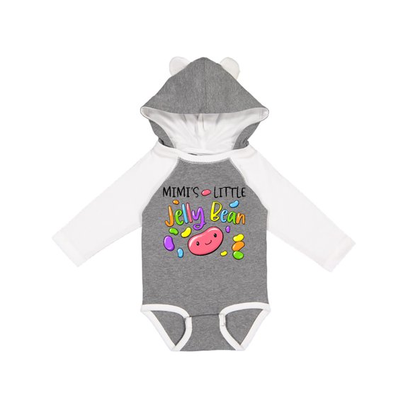 Inktastic Mimi's Little Jellybean Cute Easter Candy Boys or Girls Long Sleeve Baby Bodysuit