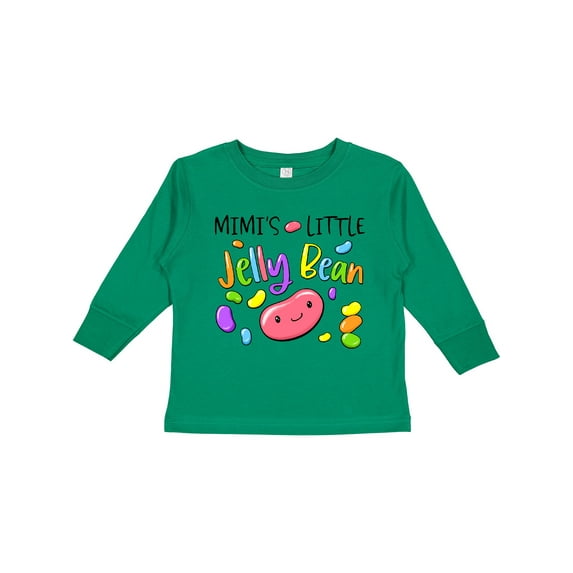 Inktastic Mimi's Little Jellybean Cute Easter Candy Boys or Girls Long Sleeve Toddler T-Shirt