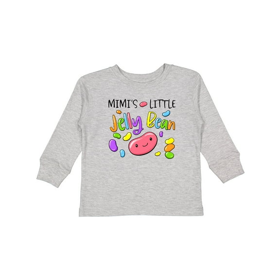 Inktastic Mimi's Little Jellybean Cute Easter Candy Boys or Girls Long Sleeve Toddler T-Shirt