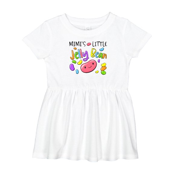 Inktastic Mimi's Little Jellybean Cute Easter Candy Girls Baby Dress