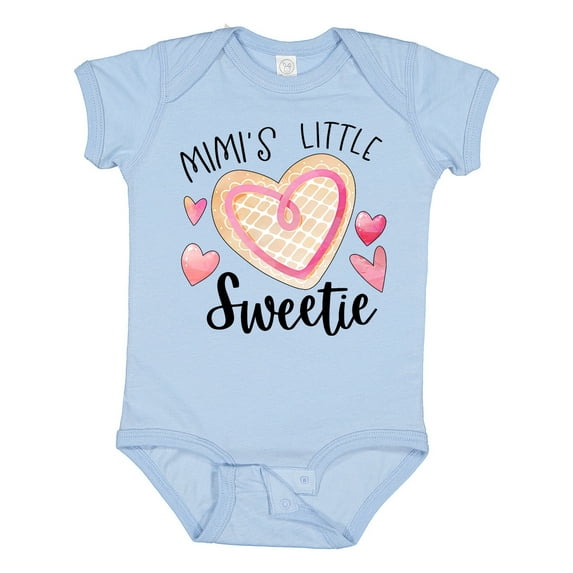 Inktastic Mimi's Little Sweetie with Heart Cookie Boys or Girls Baby Bodysuit