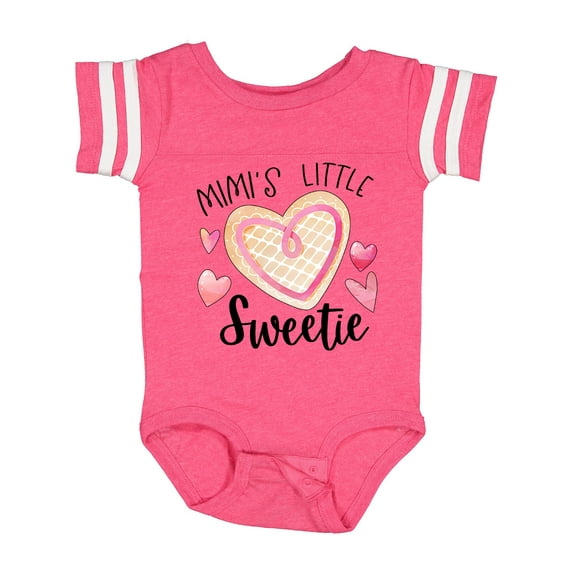Inktastic Mimi's Little Sweetie with Heart Cookie Boys or Girls Baby Bodysuit