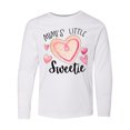 thumbnail image 1 of Inktastic Mimi's Little Sweetie with Heart Cookie Long Sleeve Youth T-Shirt, 1 of 5