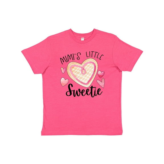 Inktastic Mimi's Little Sweetie with Heart Cookie Youth T-Shirt