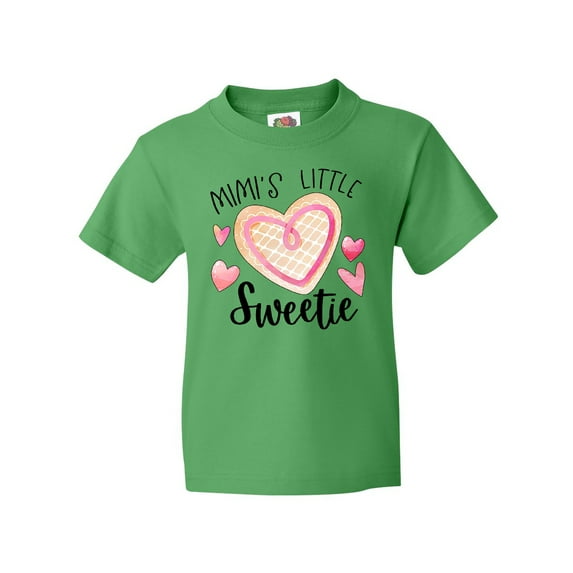 Inktastic Mimi's Little Sweetie with Heart Cookie Youth T-Shirt