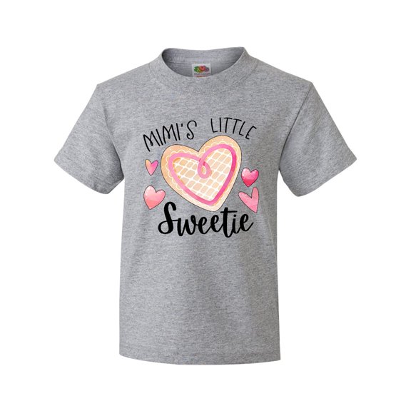 Inktastic Mimi's Little Sweetie with Heart Cookie Youth T-Shirt