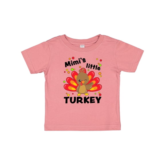 Inktastic Mimi's Little Turkey Boys or Girls Baby T-Shirt