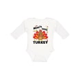thumbnail image 1 of Inktastic Mimi's Little Turkey Boys or Girls Long Sleeve Baby Bodysuit, 1 of 5