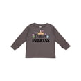 thumbnail image 1 of Inktastic Mimi's Princess Crown and Flowers Girls Long Sleeve Toddler T-Shirt, 1 of 5