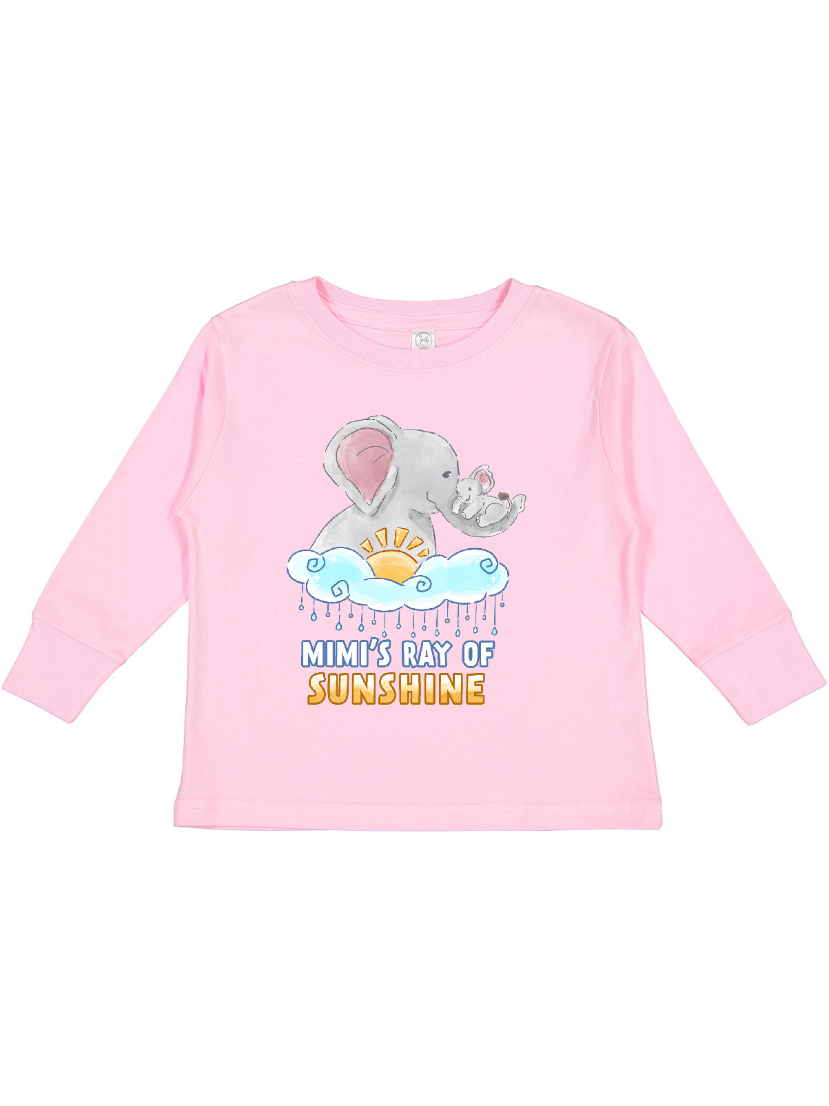 Inktastic Mimi's Ray Of Sunshine Cute Elephants Rainclouds and Sun Boys