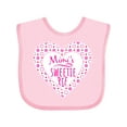 thumbnail image 1 of Inktastic Mimi's Sweetie Pie with Pink Hearts Boys or Girls Baby Bib, 1 of 4