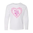 thumbnail image 1 of Inktastic Mimi's Sweetie Pie with Pink Hearts Long Sleeve Youth T-Shirt, 1 of 5