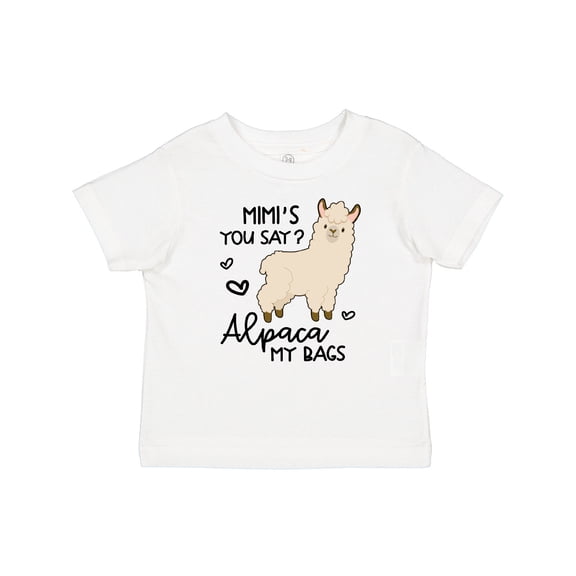 Inktastic Mimi's You Say Alpaca My Bags Boys or Girls Baby T-Shirt
