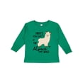 thumbnail image 1 of Inktastic Mimi's You Say Alpaca My Bags Boys or Girls Long Sleeve Toddler T-Shirt, 1 of 5