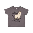 thumbnail image 1 of Inktastic Mimi's You Say Alpaca My Bags Boys or Girls Toddler T-Shirt, 1 of 5