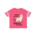 thumbnail image 1 of Inktastic Mimi's You Say Alpaca My Bags Boys or Girls Toddler T-Shirt, 1 of 5