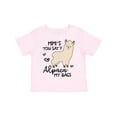 thumbnail image 1 of Inktastic Mimi's You Say Alpaca My Bags Boys or Girls Toddler T-Shirt, 1 of 5