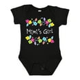 thumbnail image 1 of Inktastic Mimis Girl Bright Flowers Girls Baby Bodysuit, 1 of 5