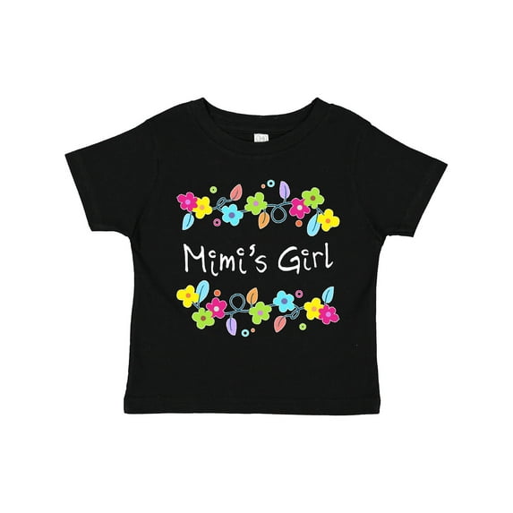 Inktastic Mimis Girl Bright Flowers Girls Toddler T-Shirt