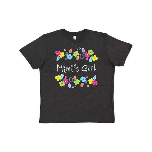 Inktastic Mimis Girl- Bright Flowers Youth T-Shirt
