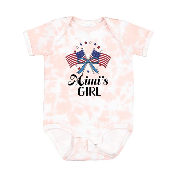 Inktastic Mimis Girl Patriotic Granddaughter Girls Baby Bodysuit